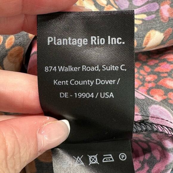 NWT | Farm Rio | Rainbow Hearts Midi Dress | Multi Color | Medium - Picture 10 of 16